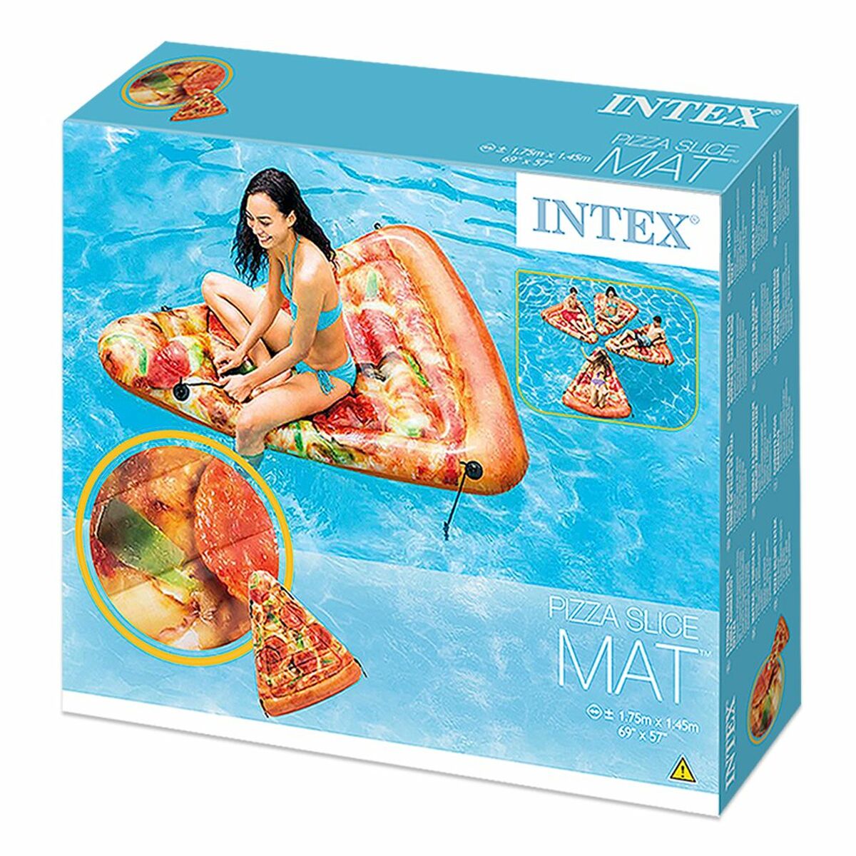 Matelas Gonflable pizza